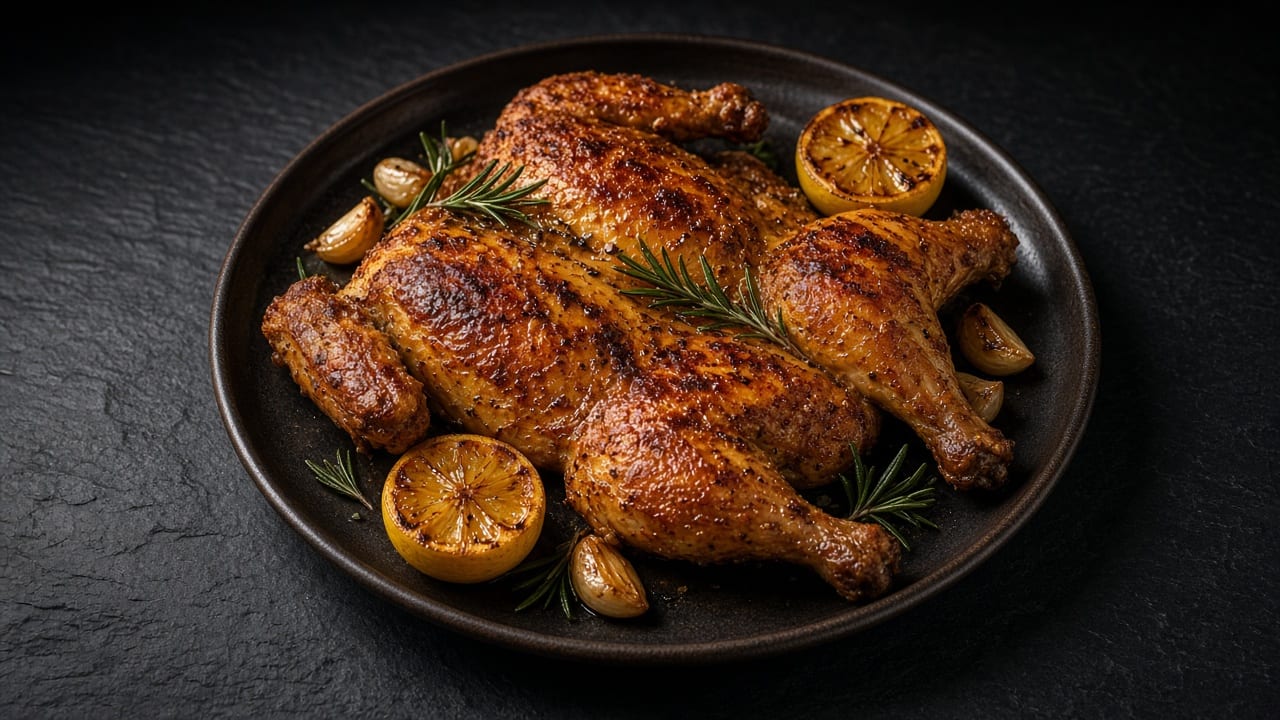 Pollo al mattone