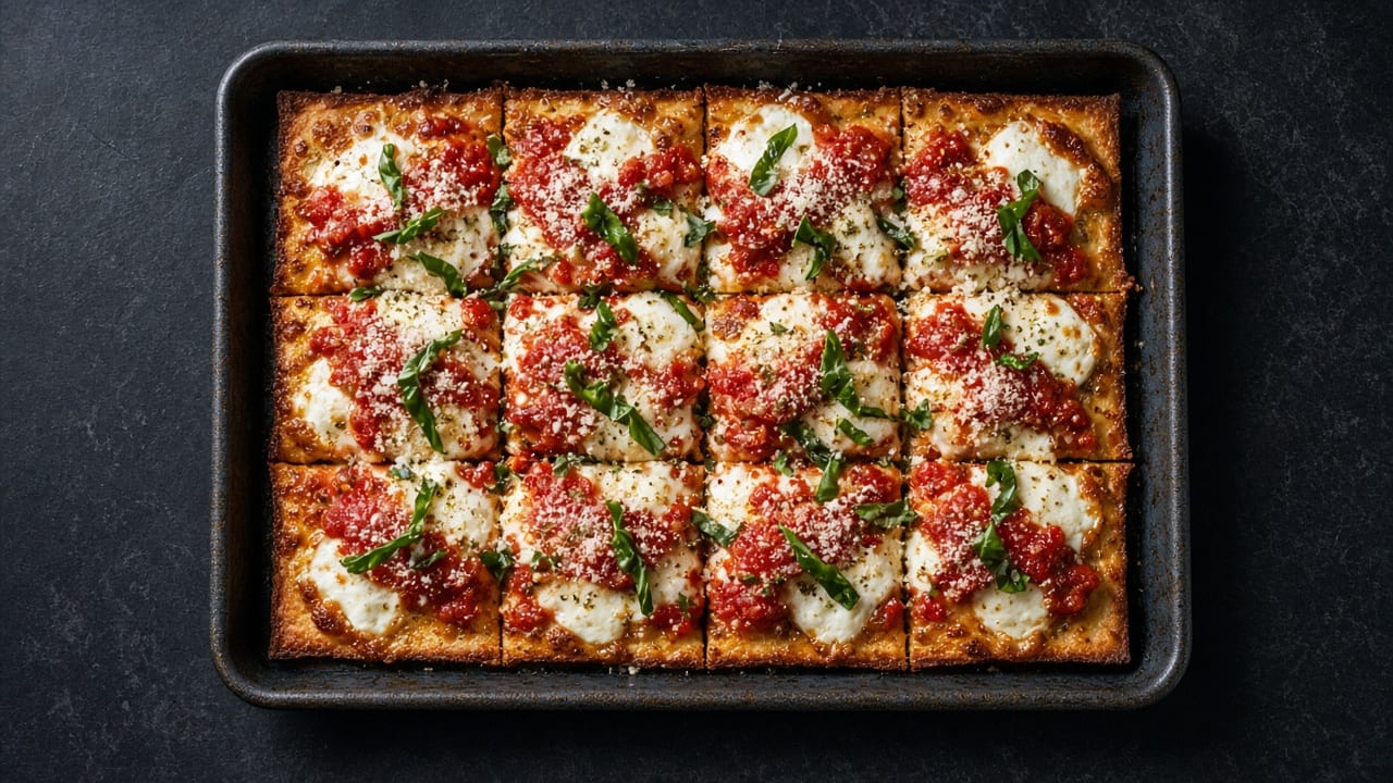 Grandma pizza