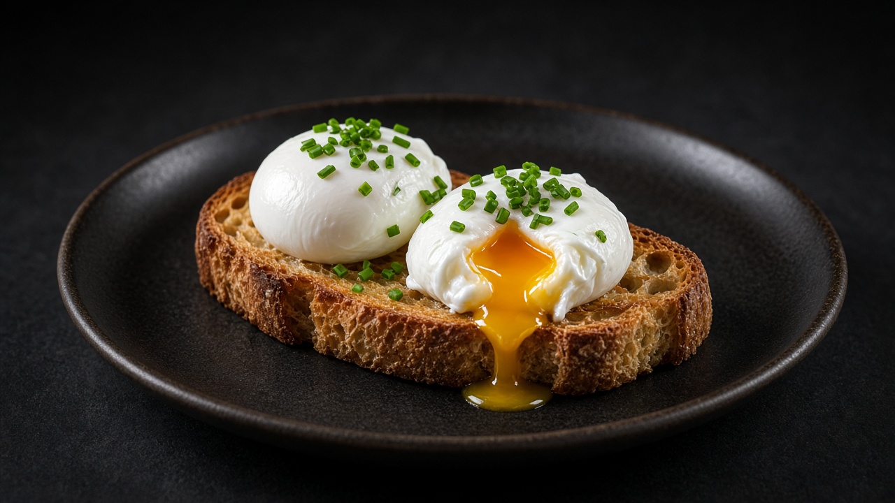 Poached eggs