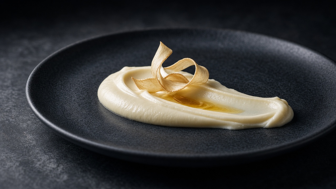 Celeriac and parsnip purée