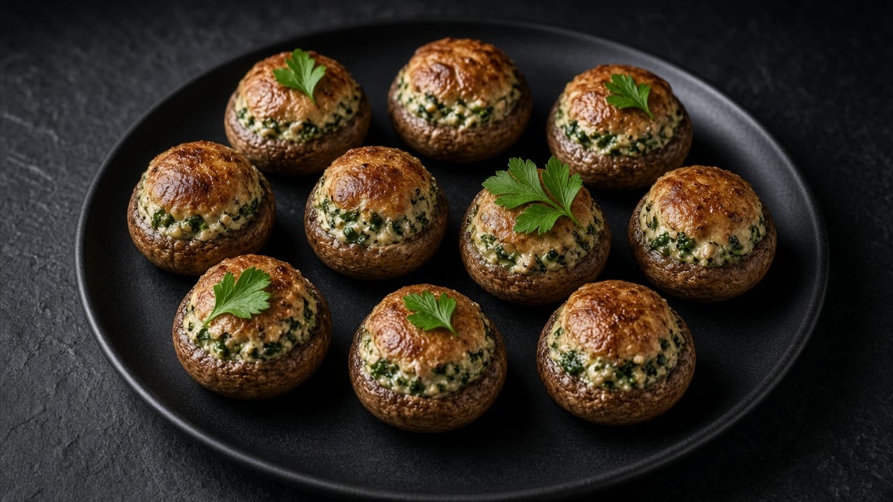 Stuffed mushrooms