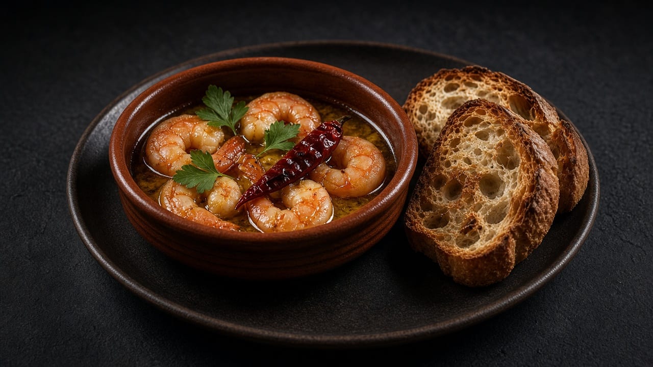 Gambas al ajillo