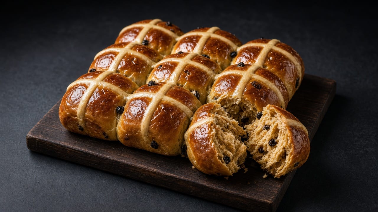 Hot cross buns