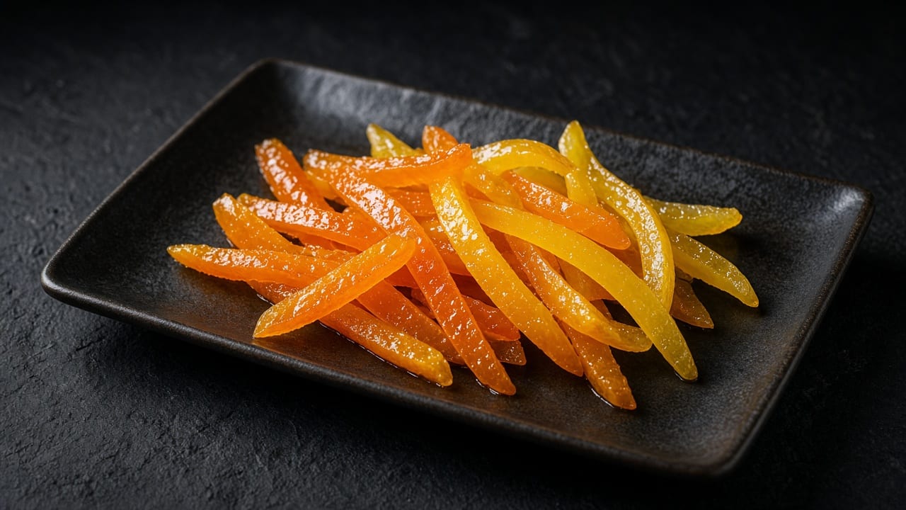 Candied citrus peel